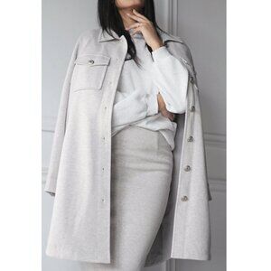 Emmy Deveaux Arden shacket (size S)
